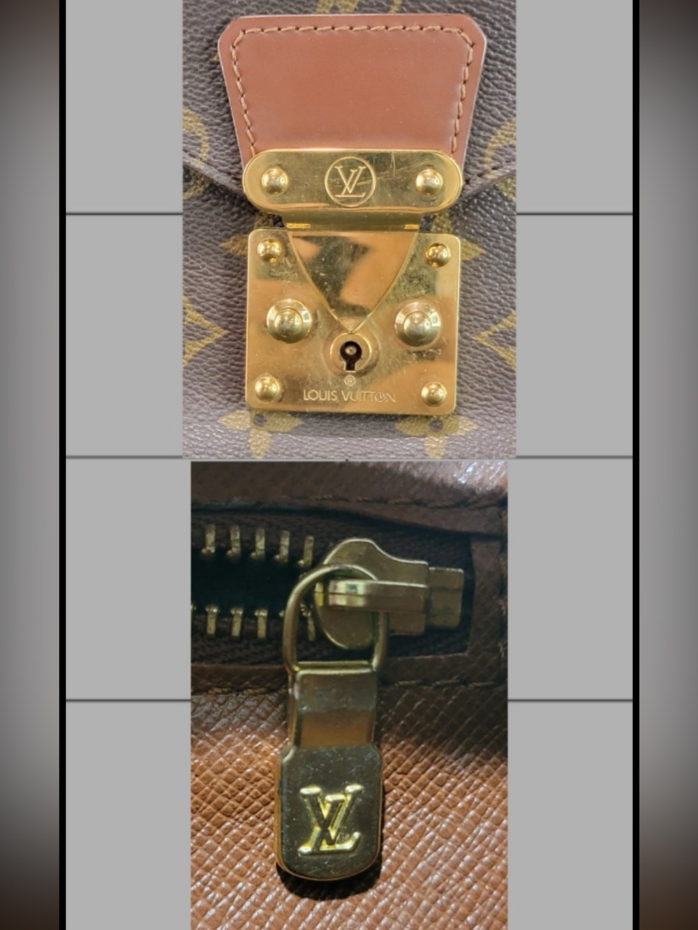 •LOUIS VUITTON• vintage monogram monceau 2way bag with keys - Picture 13 of 14